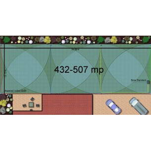 Kit irigare gazon 432-507 m2 Irritrol cu programator WiFi