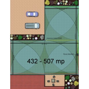 Kit irigare gazon 432-507 m2 Hunter cu programator interior