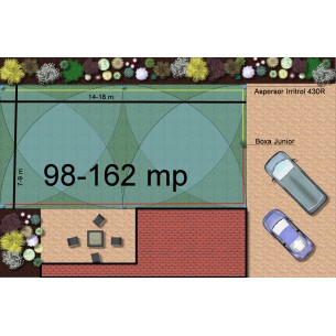 Kit irigare gazon 98-162 m2...