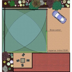 Kit irigare gazon 121-169...