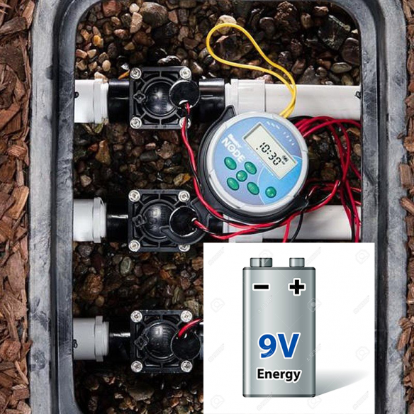 Programatoare 9V - alimentare cu baterie