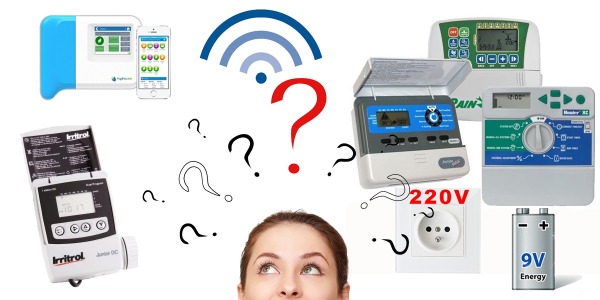 Comparatie programatoare 24V, cele pe baterie (9V) si WiFi